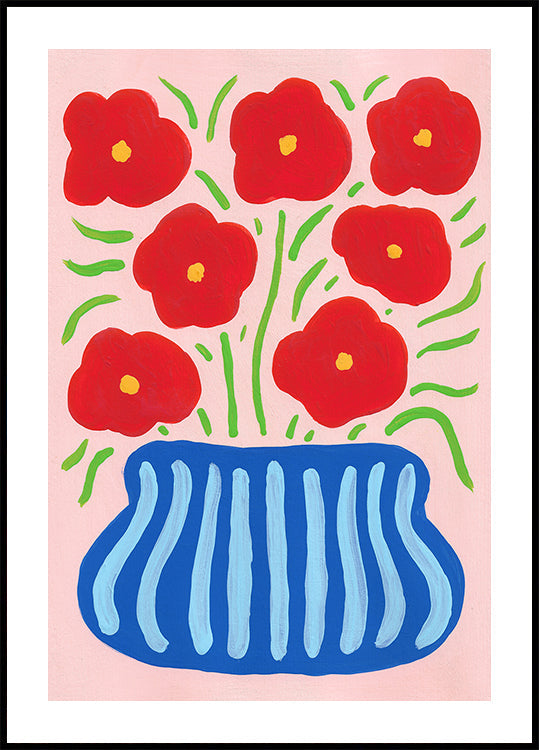 Red Flowers (NEW) - Posterbox