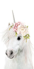 Floral Unicorn Plakat - Posterbox
