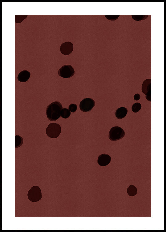 Dark Cocoa Dots (NEW) - Posterbox