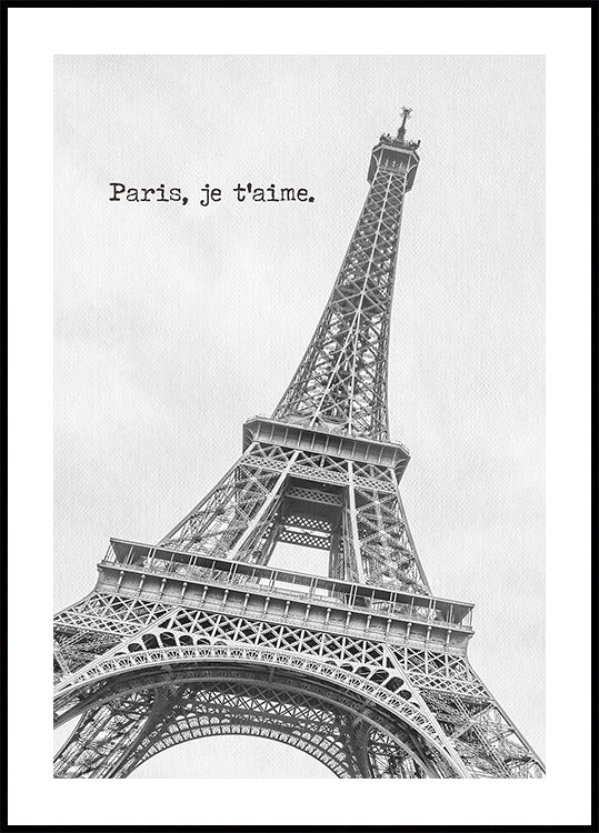 Paris, je t‘aime - Posterbox