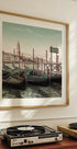 VENICE Grand Canal and Gondolas | urban vintage style (NEW) - Posterbox
