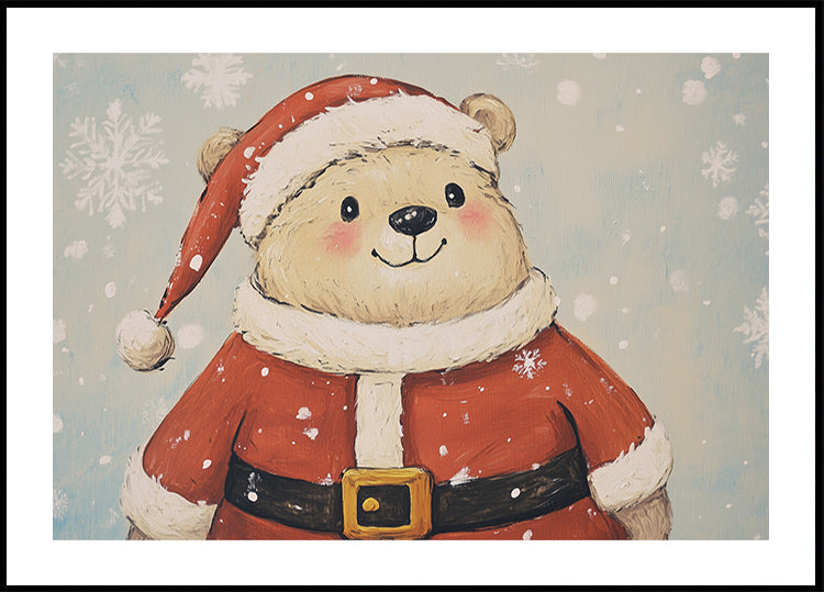 Christmas Bear Plakat - Posterbox