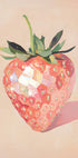 Glistening Strawberry Plakat - Posterbox
