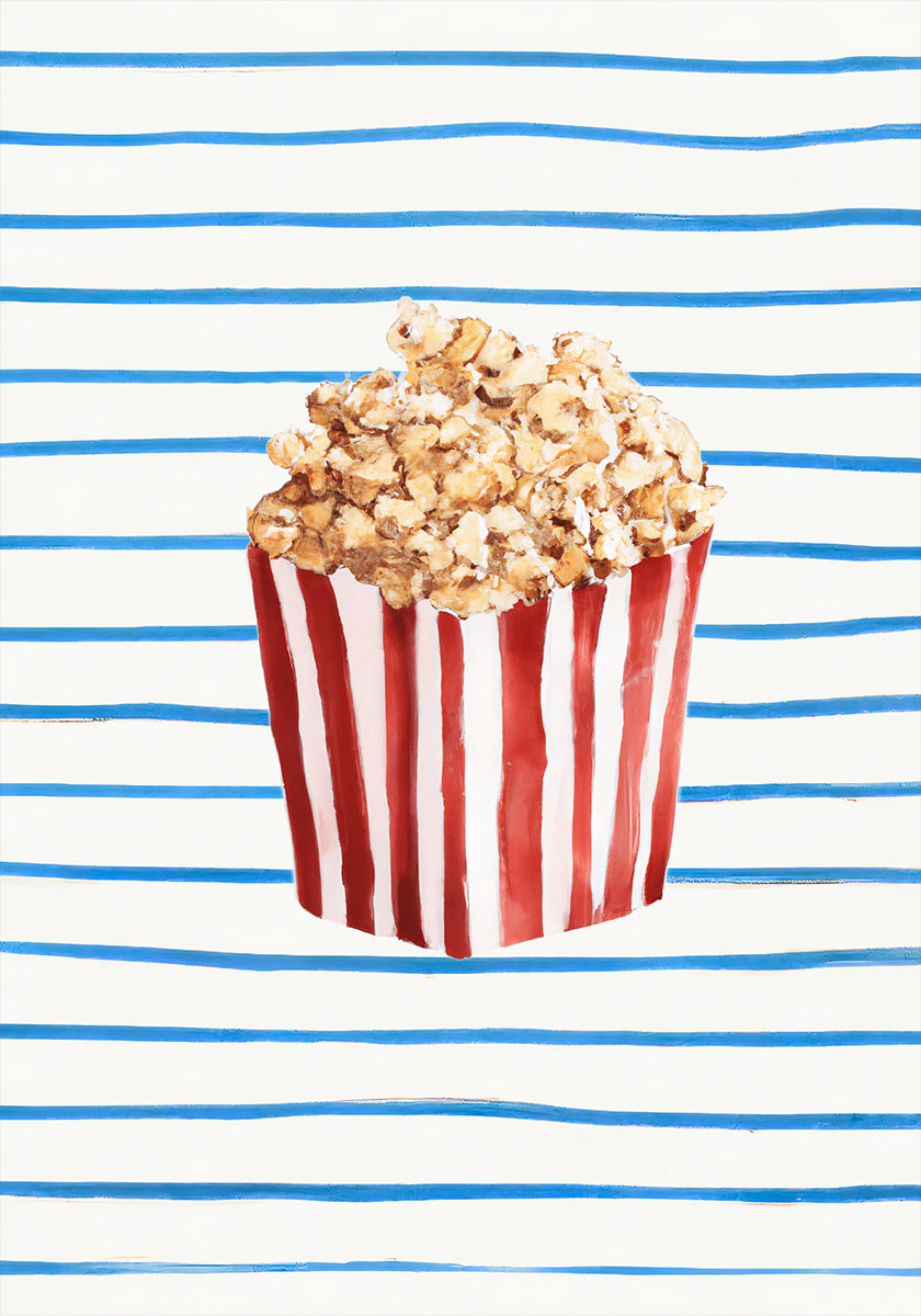 61. Popcorn Time  Plakat - Posterbox