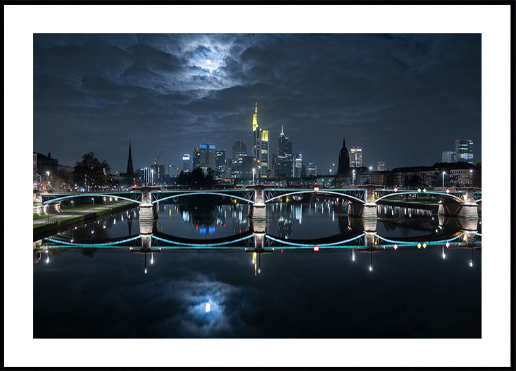 Frankfurt at Full Moon - Posterbox