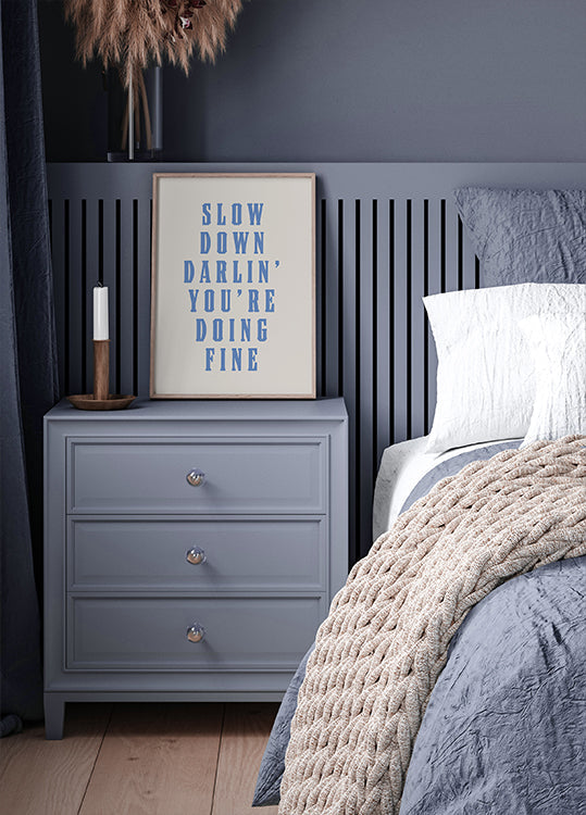 Más despacio, cariño, lo estás haciendo bien Póster