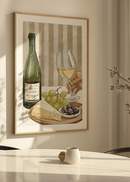 La vida está hecha para disfrutarla.