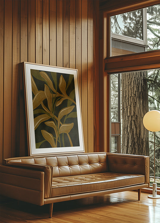 Follaje de tierra Póster