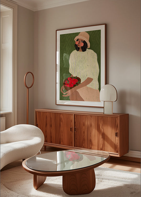 Mujer con Fresas (NUEVO)