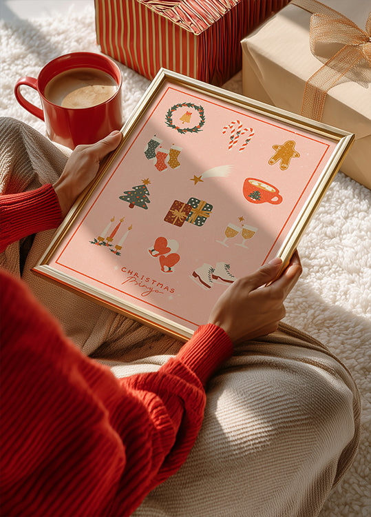 Bingo de Navidad Póster