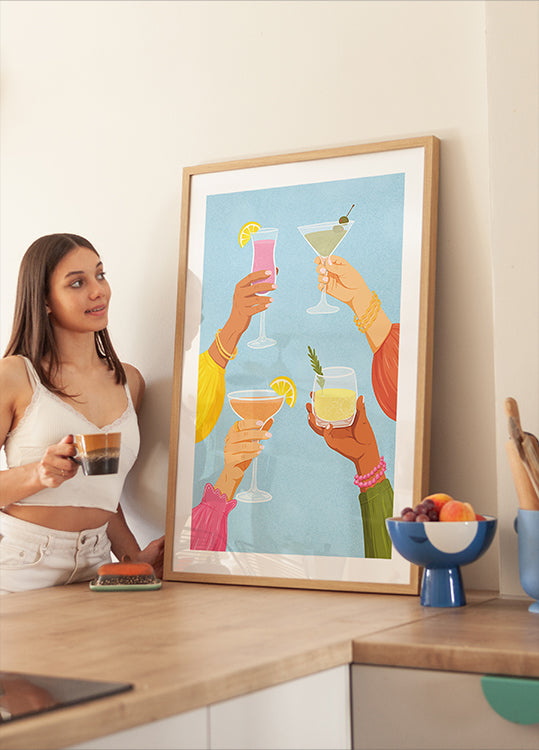 Saludos Póster