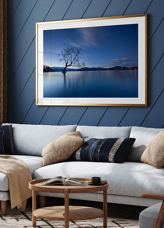 Crepúsculo de Wanaka