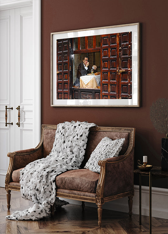 Cena Lonely Man en el Barrio Latino de Madrid Póster