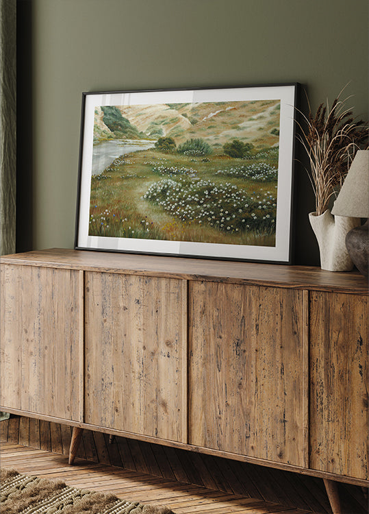 Camino de las flores Póster