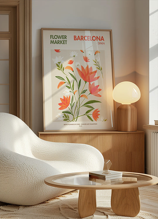 Floraciones de Barcelona Póster