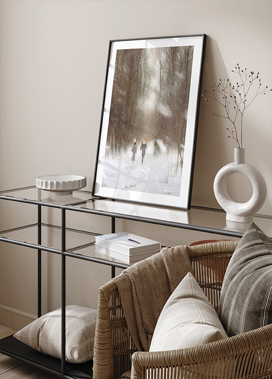 Disfruta el invierno Póster