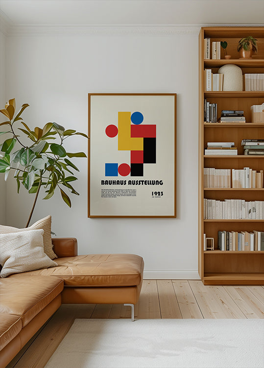 Ausstellung de la Bauhaus Póster