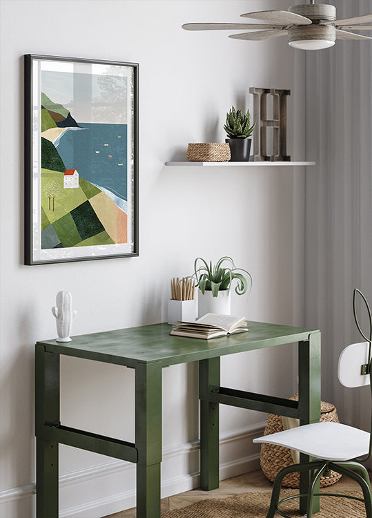 Casa en el acantilado