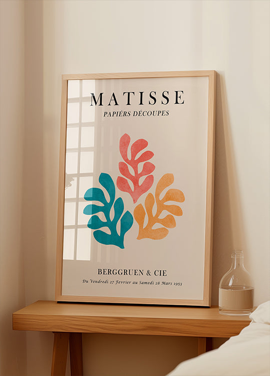 Póster Matisse floral 3