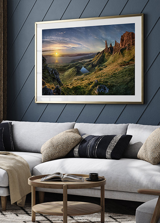 El viejo de Storr Póster