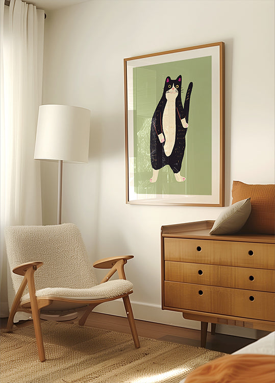 Gato blanco y negro 02 (NUEVO)