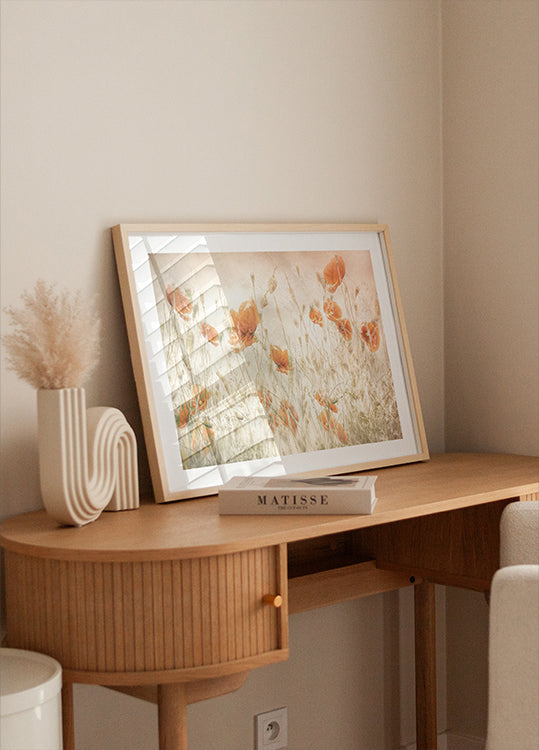 amapolas en el campo