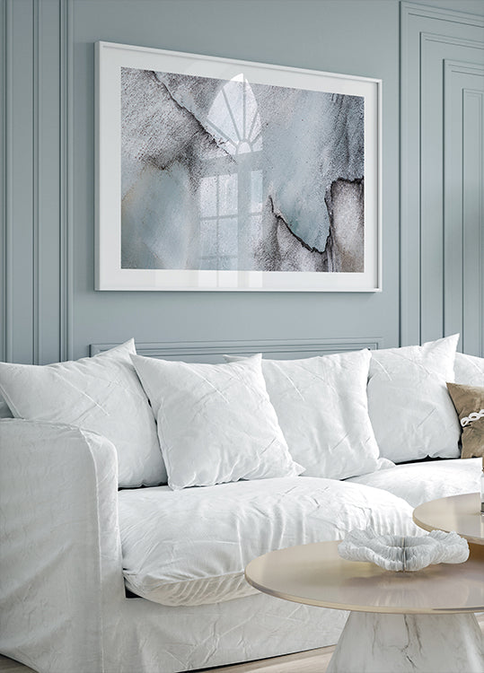 Formas abstractas del paisaje # 3 Póster