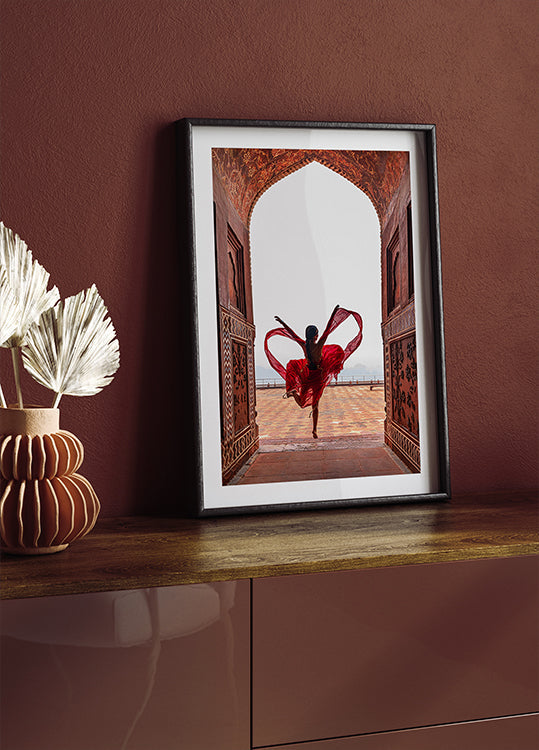 El corazón del Taj Mahal Póster