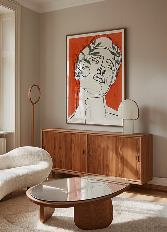 Exuberante contemplación Póster