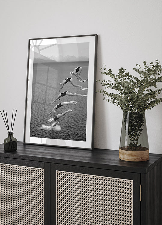 Póster Salida del sol sobre Capadocia