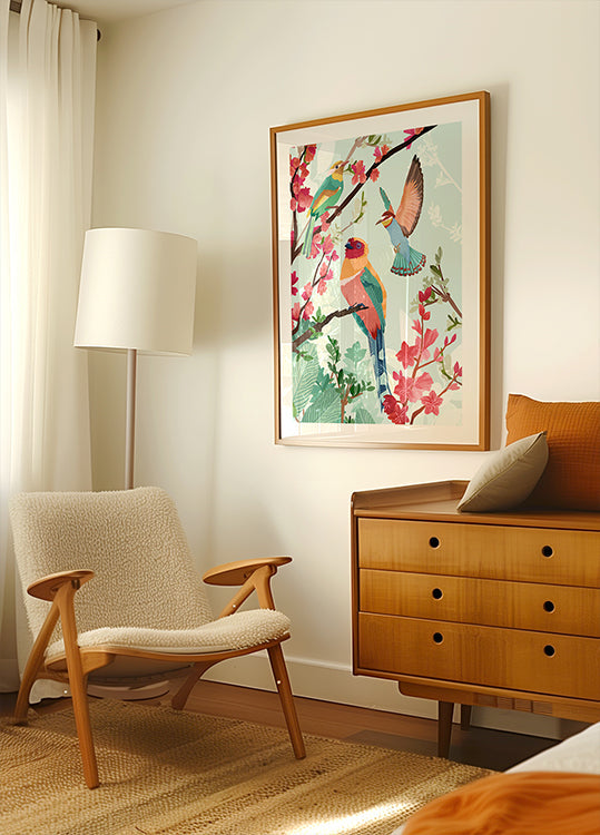 Aves de verano Póster