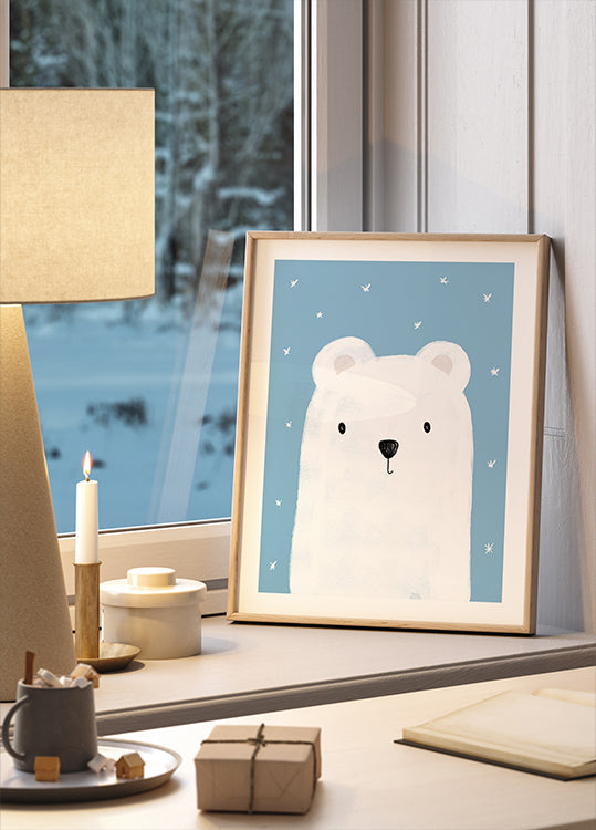 Sueños de oso polar Póster