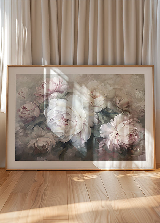 Póster Pintura de flores 5 Póster