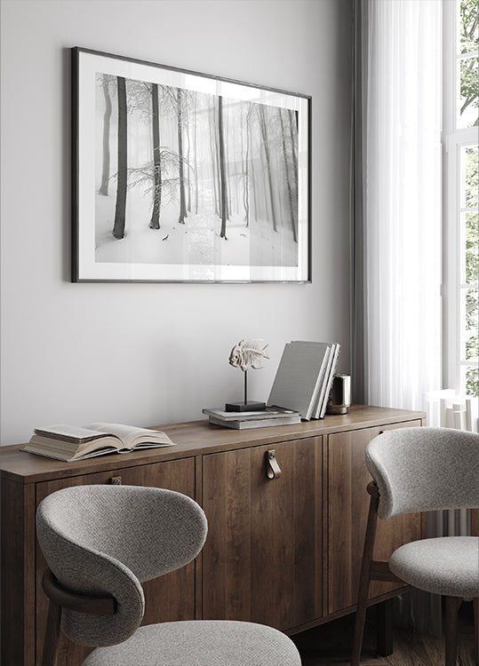 Póster Silencio del bosque