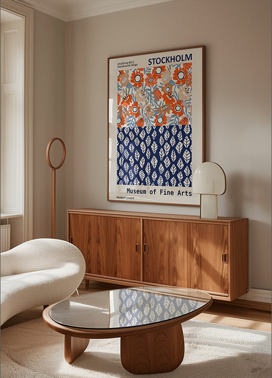 Póster Museo de Bellas Artes de Estocolmo