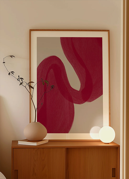 Paleta de colores Borgoña 2 Copia Póster