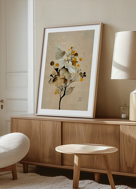 Flores caprichosas Póster