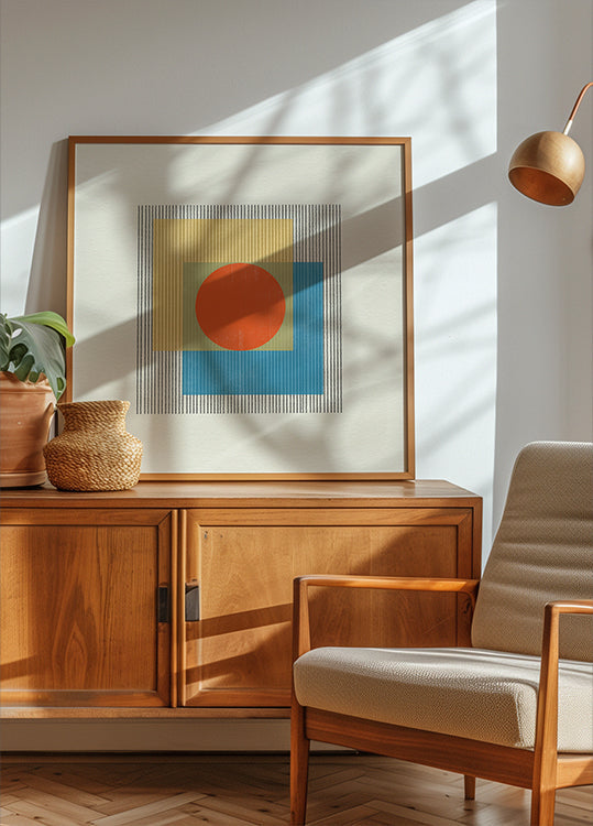 Armonía geométrica Póster