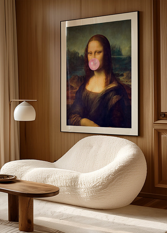 Chicle Mona Lisa Póster