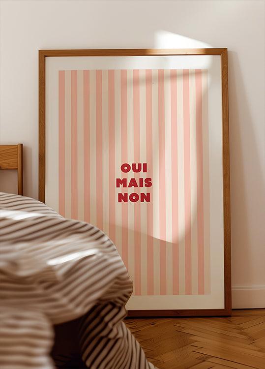 oui mais non Póster