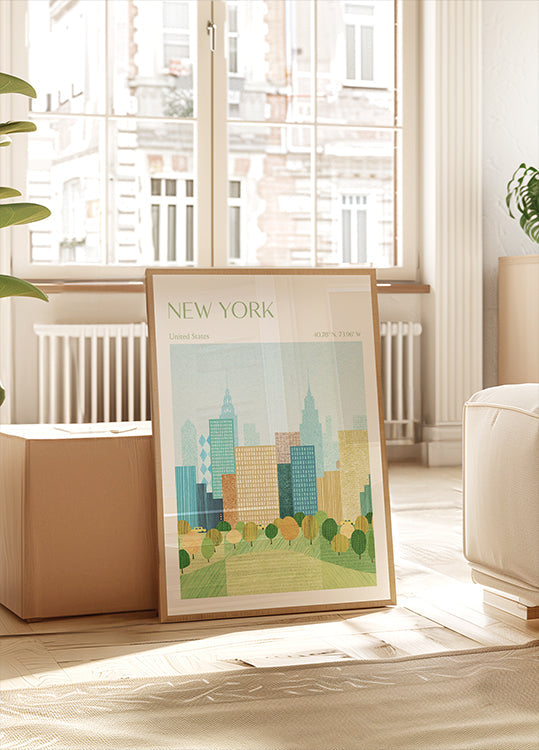 Nueva York, Central Park Póster