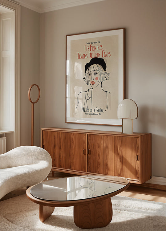 Musa parisina Póster