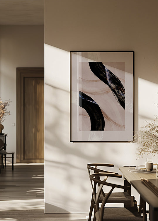 Líneas y formas 5 Póster