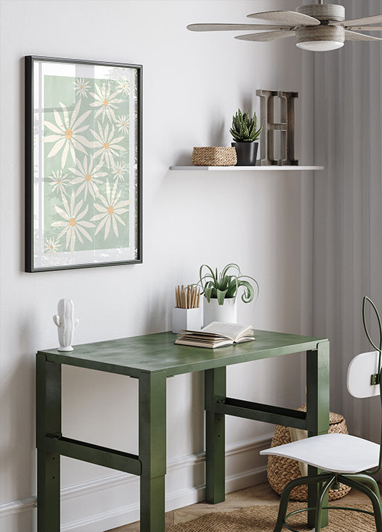 Pétalos de salvia Póster