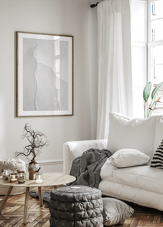 Paisaje invernal Póster