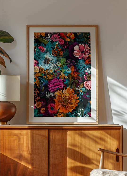 Póster Flores del prado 6