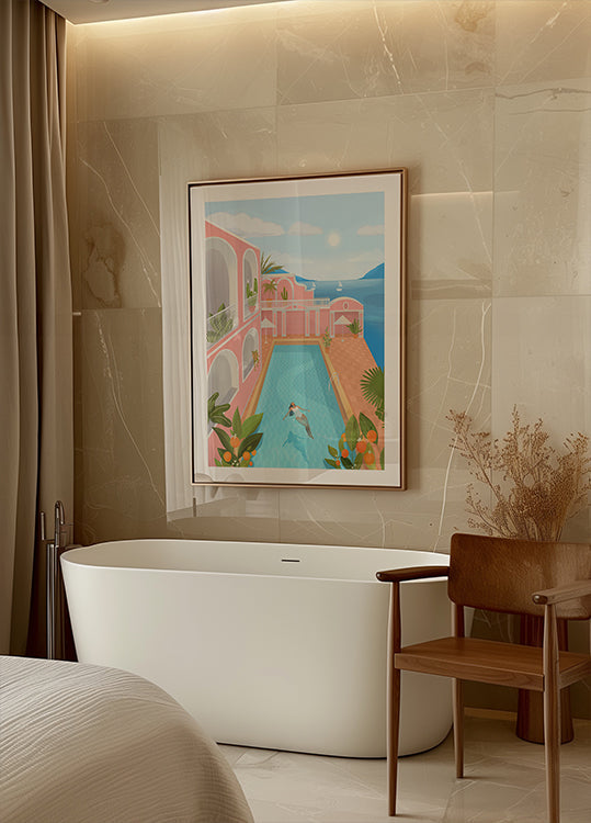 Póster Zen de verano