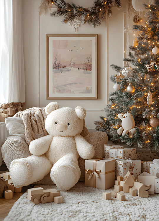 Vögel en invierno Póster