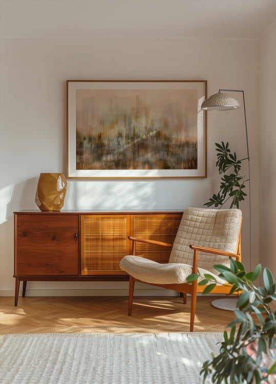 Póster Ciudad de noche