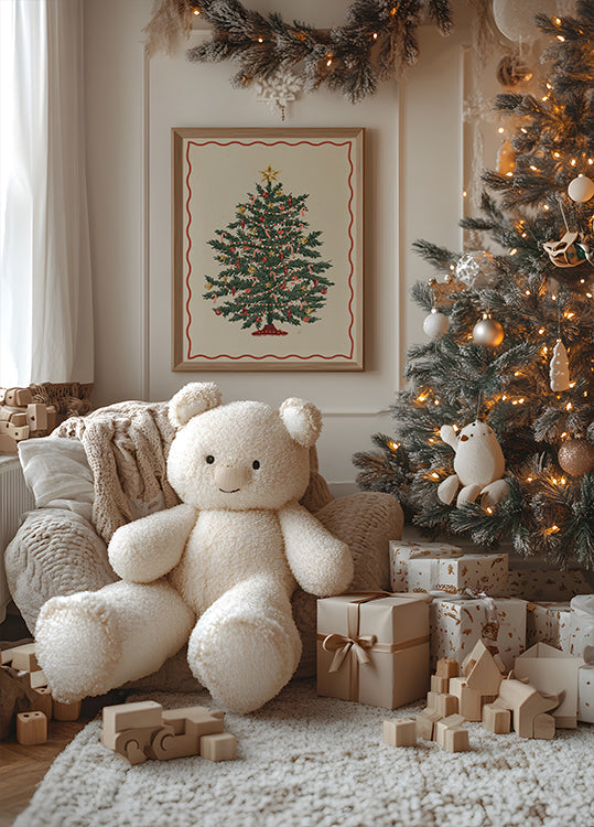 Póster Árbol de Navidad